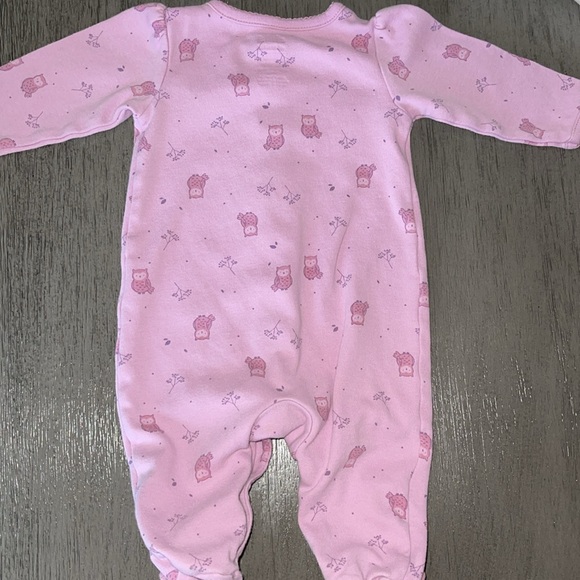 3 For $12 Baby Girl Child Of Mine Footies - Picture 10 of 11